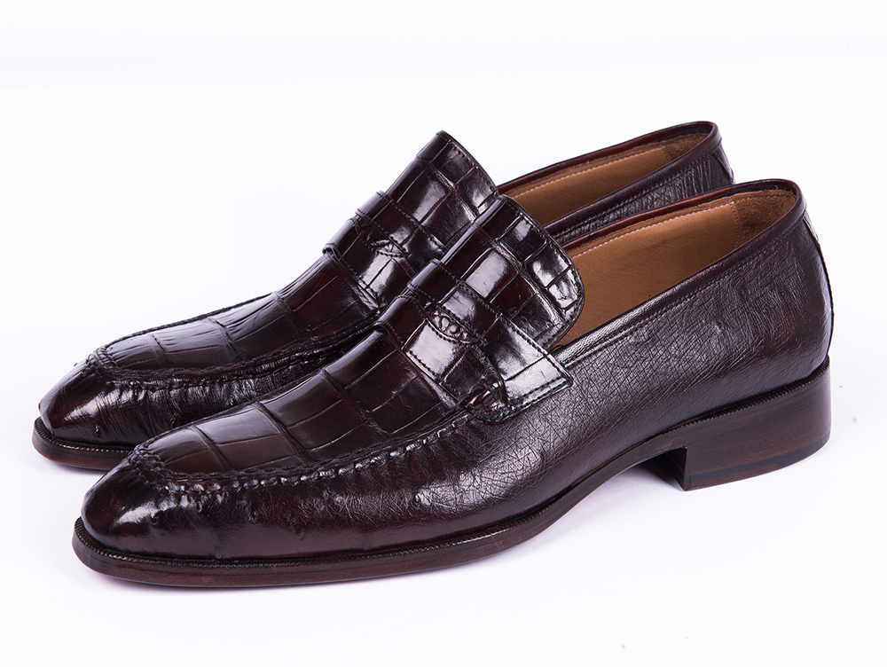 ostrich loafers